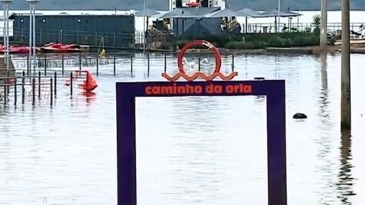Imagem da noticia Chuvas voltam no RS e Guaíba passa da cota de alerta