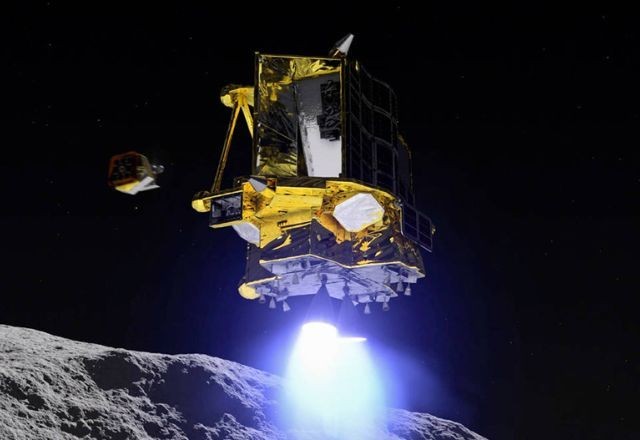 Imagem da noticia Após pouso na Lua, robô do Japão pode ficar sem bateria