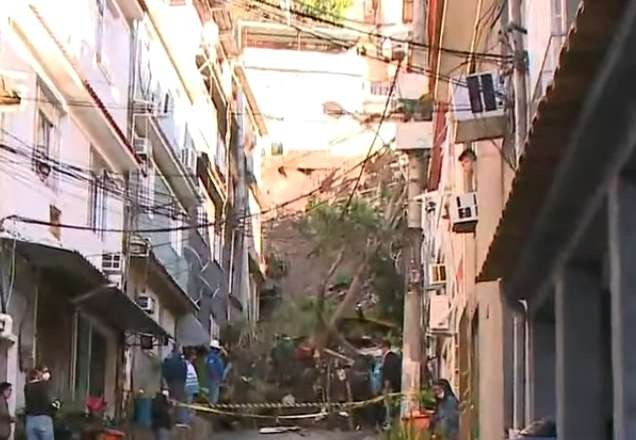 Imagem da noticia Deslizamento de terra deixa sete famílias desalojadas no Rio de Janeiro