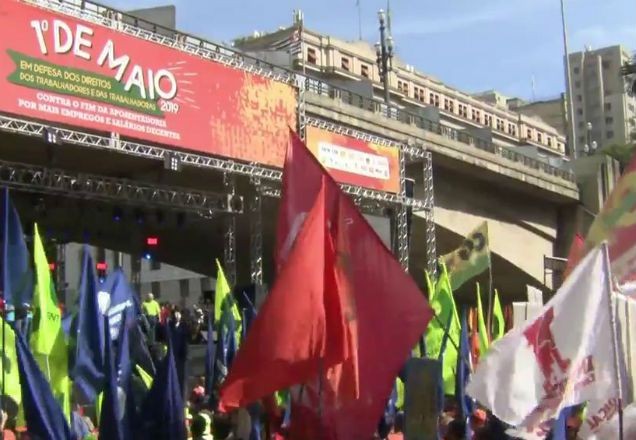 Dia do trabalho é comemorado, pela 1ª vez, com ato único em São Paulo