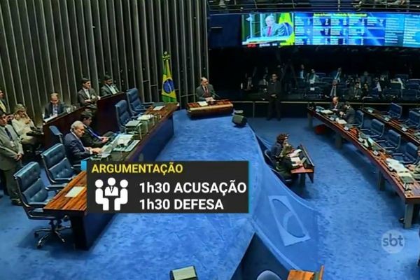 Imagem da noticia Dilma é informada oficialmente sobre roteiro da sessão do impeachment no Senado