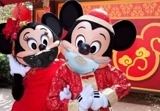 Imagem da noticia Disney chinesa volta a funcionar com restrições ao público