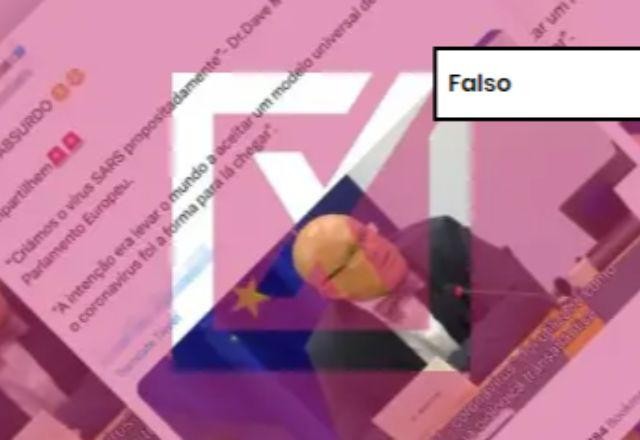 Imagem da noticia FALSO: Não há evidências sobre criação do vírus da covid-19 em laboratório