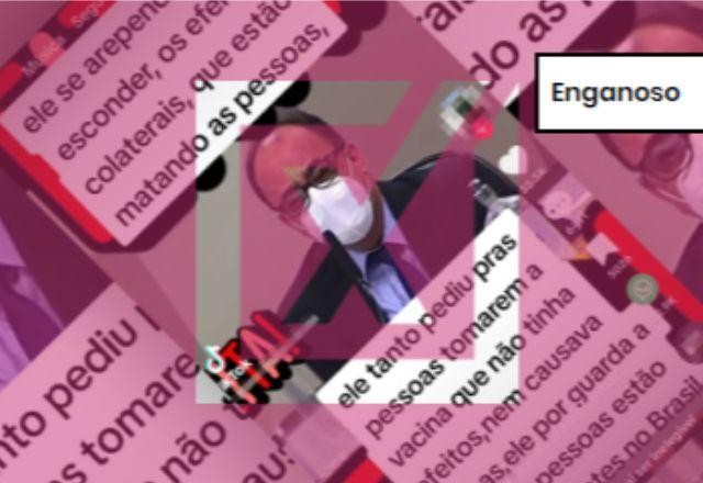 Imagem da noticia ENGANOSO: Vídeo tira de contexto declarações de pastor à CPI da Covid para atacar vacinas