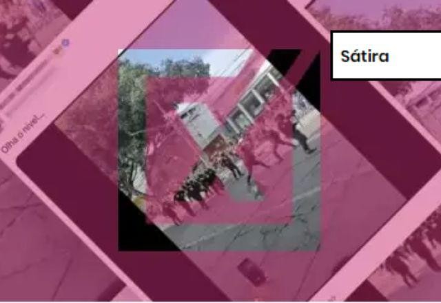 Imagem da noticia SÁTIRA: Posts usam vídeo de luta de policiais em Cuiabá para satirizar desfile do 7 de Setembro