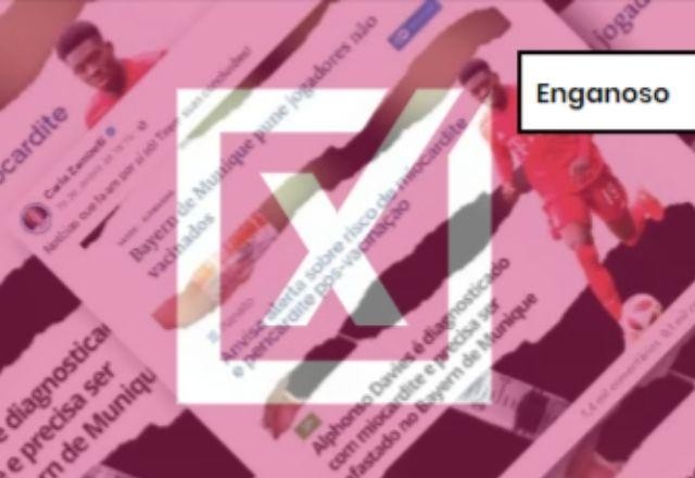 Imagem da noticia ENGANOSO: Deputada engana com montagem que associa miocardite de jogador à vacina contra covid