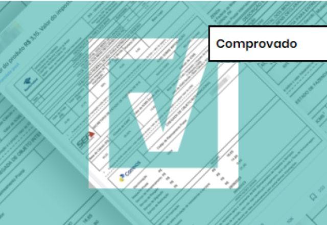 Imagem da noticia COMPROVADO: É verídica nota fiscal com imposto de R$ 31,45 sobre produto de R$ 3,15