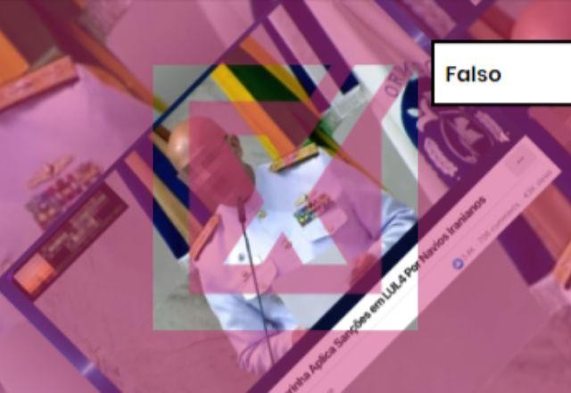 Imagem da noticia FALSO: Marinha não penalizou Lula por autorizar navios do Irã no Brasil