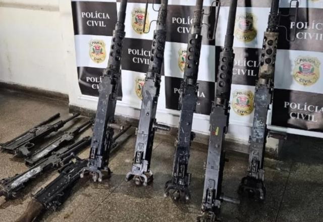 Imagem da noticia Polícia prende suspeito de vender armas que foram furtadas do exército em SP