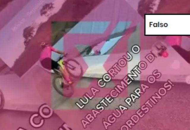 Imagem da noticia FALSO: Lula não desligou bombas da transposição do rio São Francisco