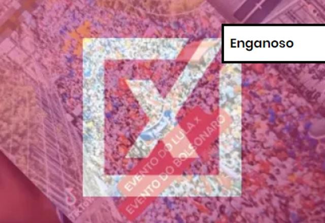 Imagem da noticia ENGANOSO:  Vídeos confundem ao comparar atos pró-Bolsonaro e pró-Lula