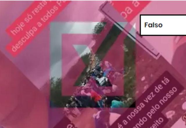 Imagem da noticia FALSO: Protesto de garimpeiros na Bahia não foi motivado por falta de água, nem tem relação com governo Lula