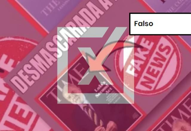 Imagem da noticia FALSO: Capa da revista Time com Lula é autêntica