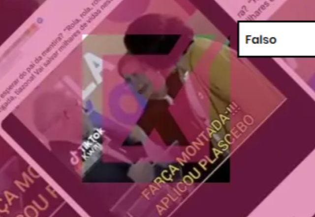 Imagem da noticia FALSO: Diferente da legenda de vídeo, Lula foi vacinado contra covid