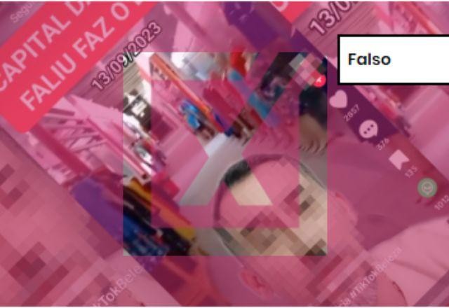 Imagem da noticia FALSO: É falso que maior comércio popular do Nordeste tenha falido; feira mostrada em vídeo funciona normalmente