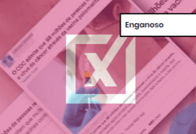 Imagem da noticia ENGANOSO: É enganoso que vacina contra pólio causou câncer em 98 milhões nos EUA