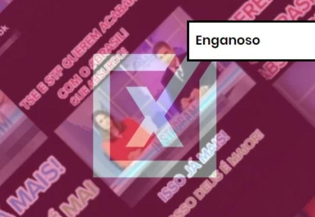 Imagem da noticia ENGANOSO: Vídeo engana ao dizer que STF quer barrar cristãos na política