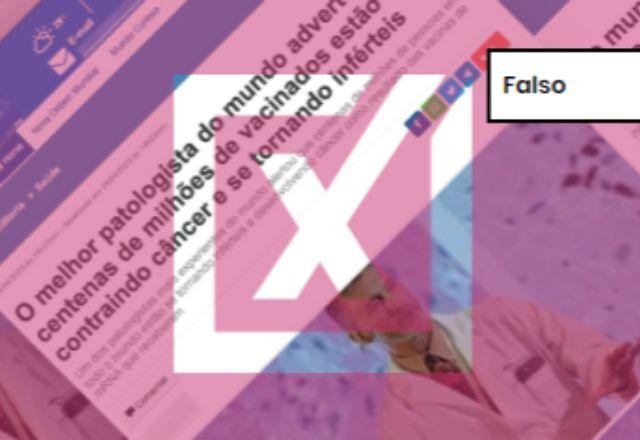 Imagem da noticia FALSO: Texto repete fala de médico para criar medo sobre vacinas contra covid-19