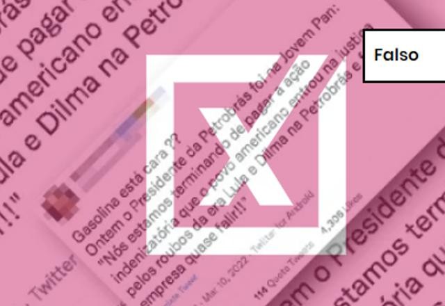 Imagem da noticia FALSO: Pagamento de indenização à justiça dos EUA não influenciou preço da gasolina
