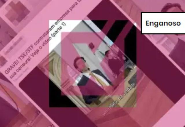 Imagem da noticia ENGANOSO: Monitoramento do TSE não significa ?terceirização da censura?