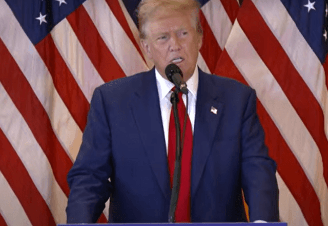 Imagem da noticia Trump ataca Biden e critica juiz que o condenou nos EUA