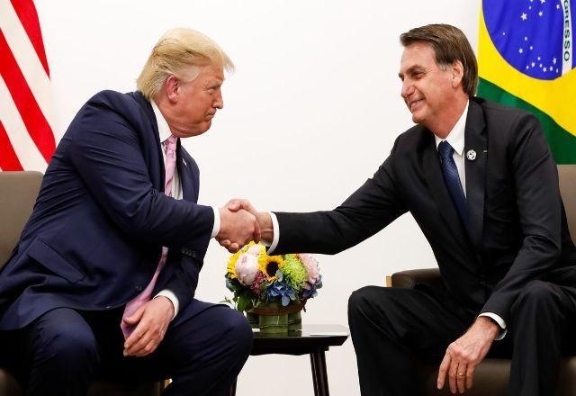 Trump publica mensagem de apoio a Bolsonaro: "nos tornamos grandes amigos"