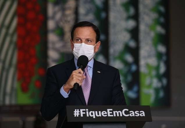 Imagem da noticia Doria descarta possibilidade de decretar lockdown no estado de São Paulo