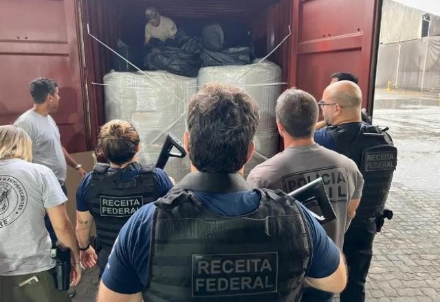 Polícia apreende quase 400 quilos de cocaína no Rio