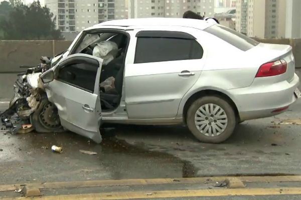 Imagem da noticia Duas pessoas morreram em grave acidente na zona leste de São Paulo