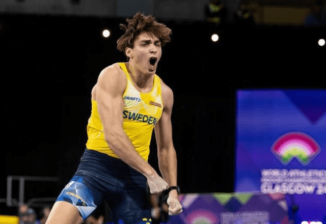 Imagem da noticia Olimpíadas 2024: sueco Duplantis quebra recorde mundial e garante ouro no salto com vara