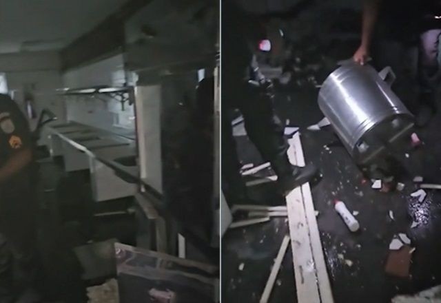 Ladrão tenta roubar tubos e tubulação de gás explode em escola 