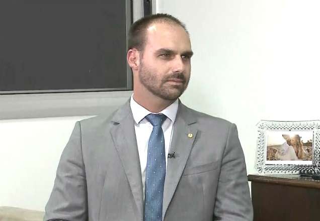 Imagem da noticia Eduardo Bolsonaro concede entrevista exclusiva ao SBT