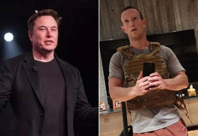 Imagem da noticia Mark Zuckerberg e Elon Musk se desafiam para luta