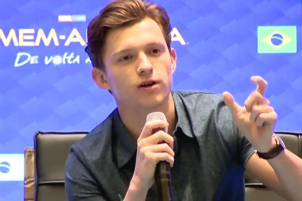 Imagem da noticia Em São Paulo, Tom Holland fala sobre os desafios de interpretar o Homem-Aranha