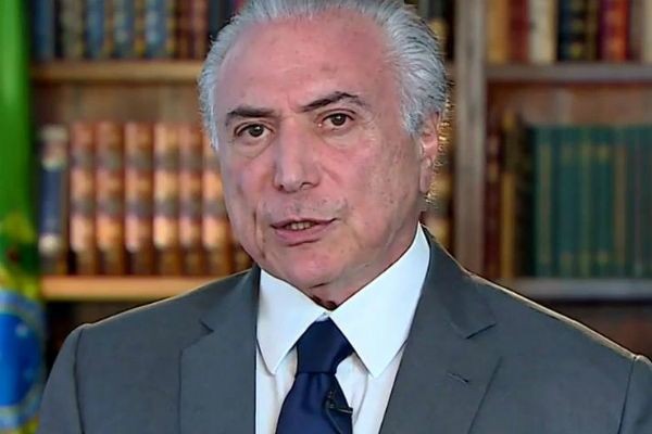 Imagem da noticia Em vídeo, presidente Michel Temer defende independência dos três Poderes