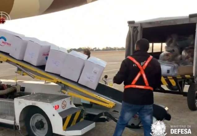 Imagem da noticia Emirados Árabes doam 10 toneladas de material de saúde para o Brasil