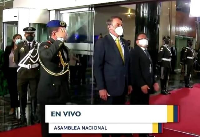 Presidente do Equador toma posse
