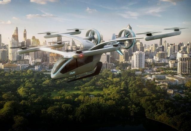 Imagem da noticia Embraer vai testar rota de carro voador elétrico no Rio
