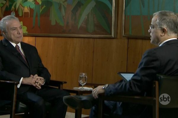 Exclusivo: Kennedy Alencar entrevista o presidente Michel Temer