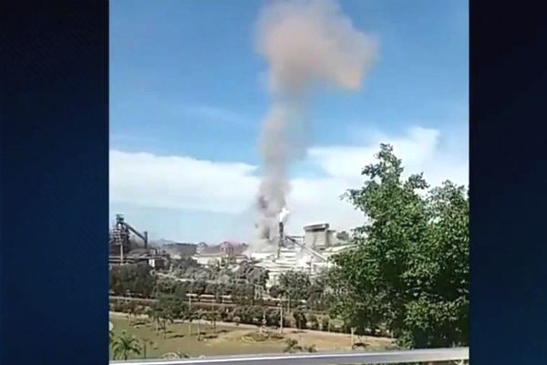 Explosão em gasômetro da Usiminas deixa 34 feridos em Ipatinga