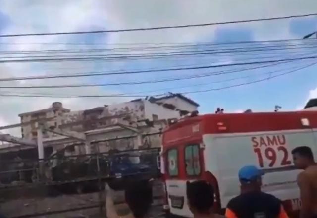 Imagem da noticia Explosão em fábrica de oxigênio em Fortaleza deixa feridos