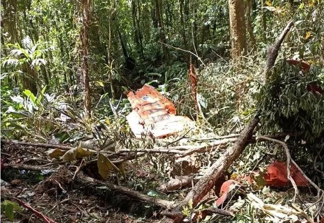 Imagem da noticia Vídeo: encontrado avião da FAB que desapareceu em SC; tripulação morreu