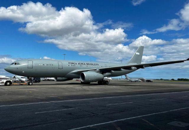 Imagem da noticia Terceiro voo da FAB com repatriados vindos do Líbano chega ao Brasil