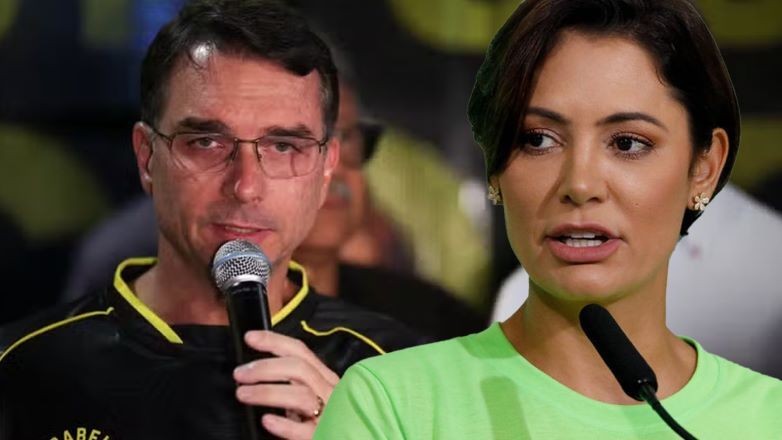 Imagem da noticia Bolsonaristas acreditam que candidatura de Flávio está pacificada com Michelle
