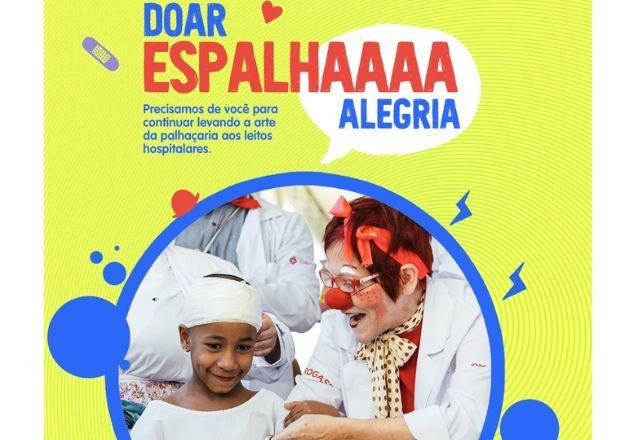 Imagem da noticia Doutores da Alegria: saiba como ajudar a ONG de palhaços que visitam hospitais