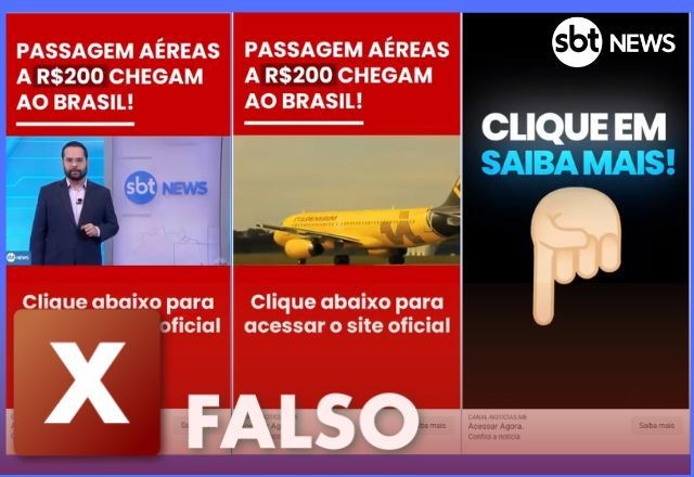 Imagem da noticia Programa Voa Brasil é usado em golpes nas redes sociais