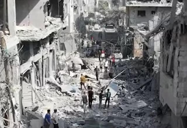 Imagem da noticia Interrupção da guerra na Faixa de Gaza começa nesta 5ª feira