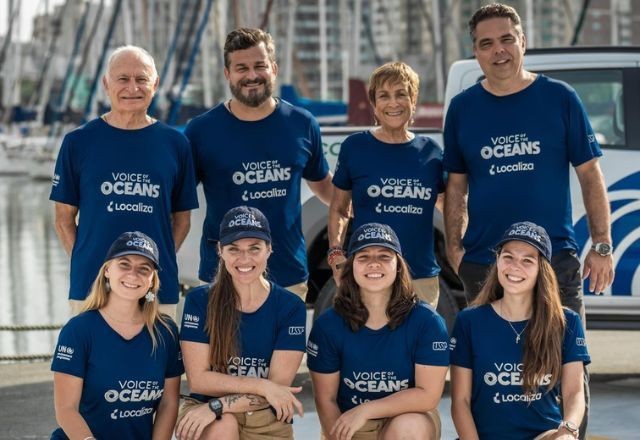 Imagem da noticia Voz dos Oceanos: família Schurmann faz exposição para mostrar beleza e importância dos mares