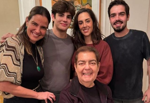 Imagem da noticia Faustão aparece pela primeira vez após transplante de rim