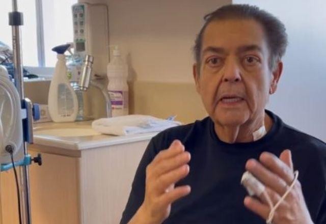 Imagem da noticia Faustão se emociona e agradece família de doador: "Eternamente grato"